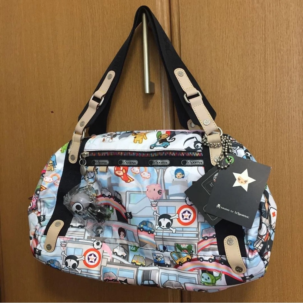 LeSportsac Cartoon Print Shoulder Bag